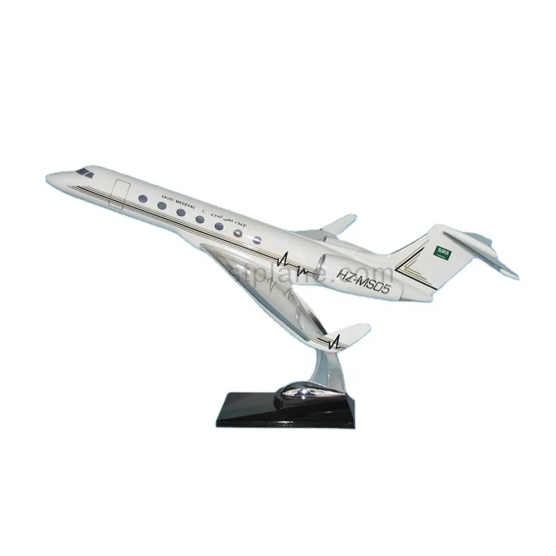GULFSTREAM G550 HZ-MS05 AIR SUADI 30cm Private Jet Model