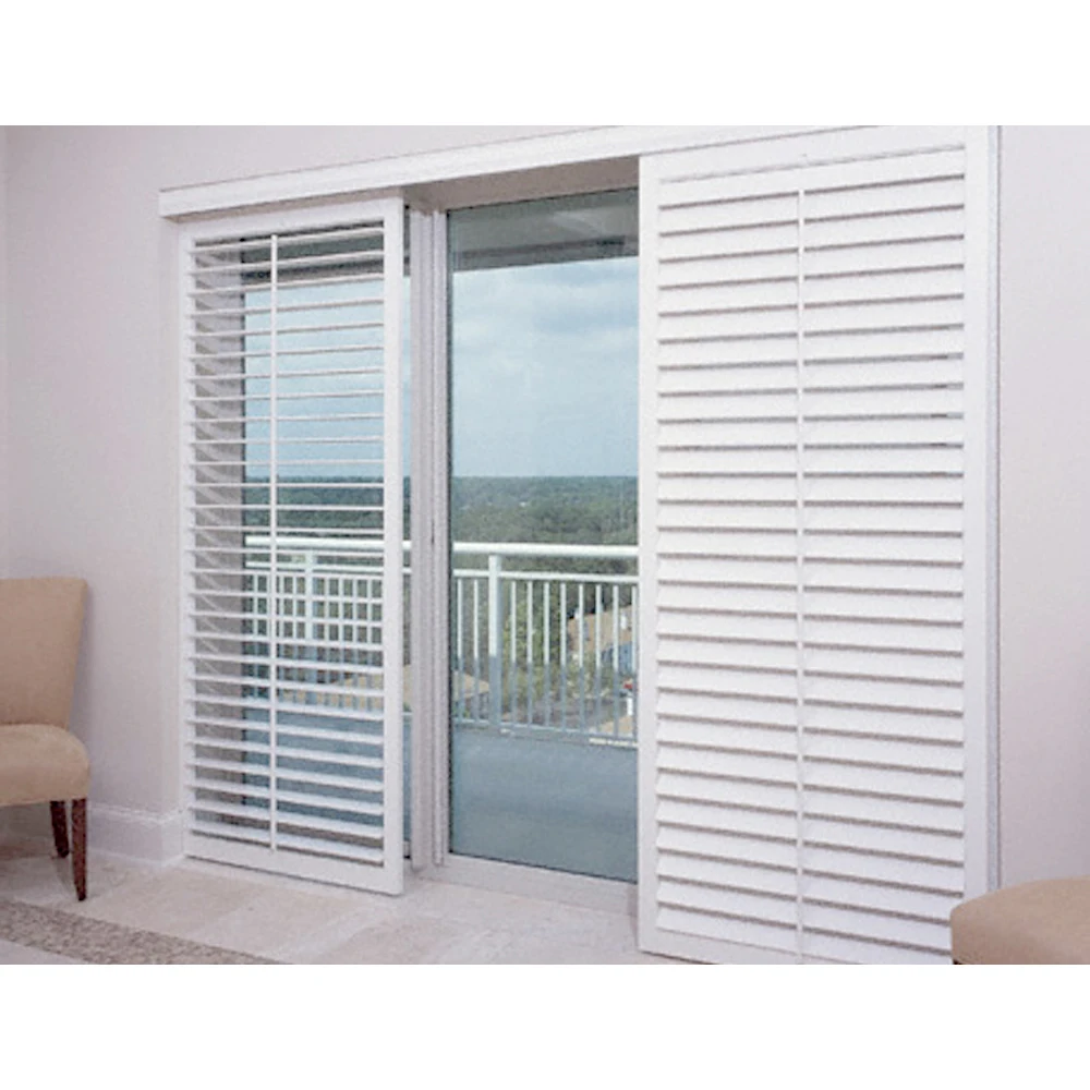 faux wood 4 inch plantation decorative indoor window sliding horizontal shutters kits basswood outdoor direct from china