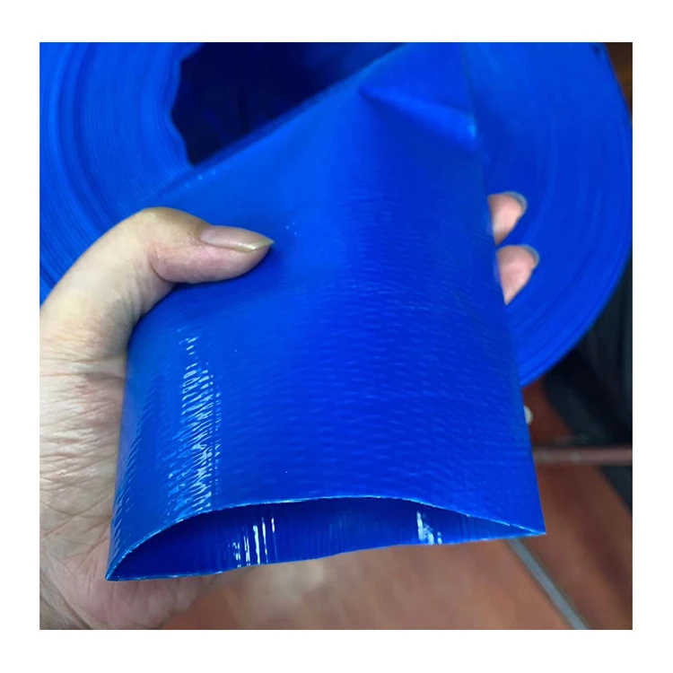 6inch 150mm agricultural irrigation 3 inch flexible PVC lay flat pipe  fire hose