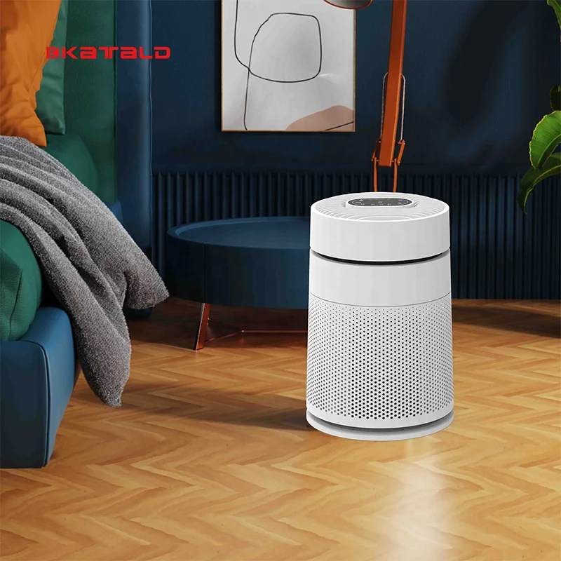 Katald Low Noise Electrostatic Home Desktop Room Table Top Hepa H13 Air Purifier For Room Air Conditioner With 3 Wind Speed