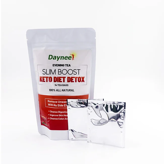 Custom keto weight-loss tea bag Best fast slim Private Label Flat Belly organic herbal Detox keto Tea slim-ming