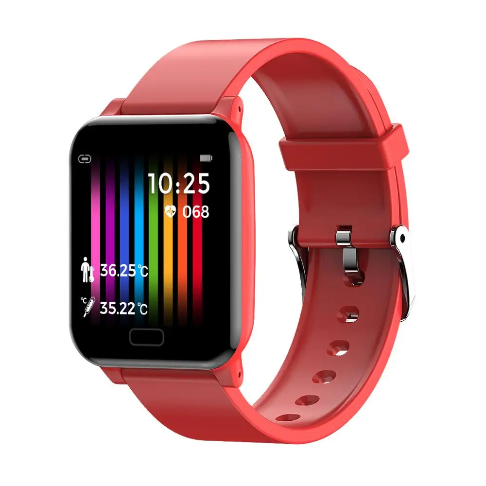 SKMEI L8 Fitness Tracker Heart Rate Temperature Smart Watch Sport Smartwatch