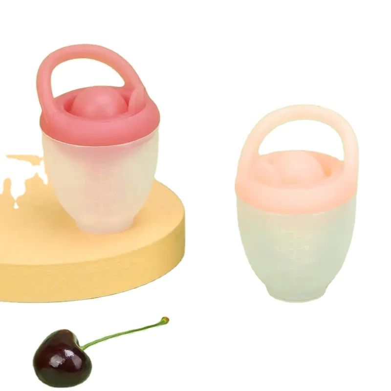 Wholesale BPA-Free Silicone Baby Pacifier Quality Fruit Feeder for Infant Food Gel Material Bottle Factory Price