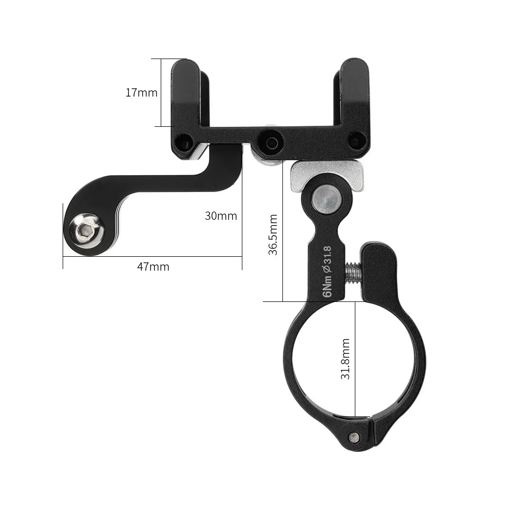 Aluminum Bicycle Phone Holder For Smartphone 3.5-6.2 inch Adjustable Support GPS Bike Phone Stand Mount Bracket