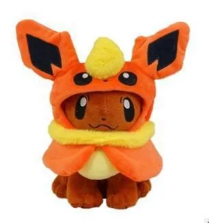 2024 Eevee трансформированные в Sylveon Umbreon Vaporeon плюшевые игрушки куклы подарок детские