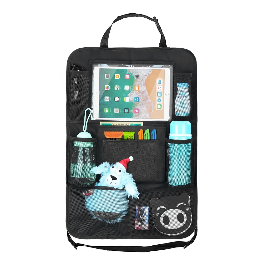 
2020 New Design Bestsales Heavy Duty Multi Pockets Car Trunk And Backseat Organizer Fits For Hatchback Sedan Suv Sportback Coupe 