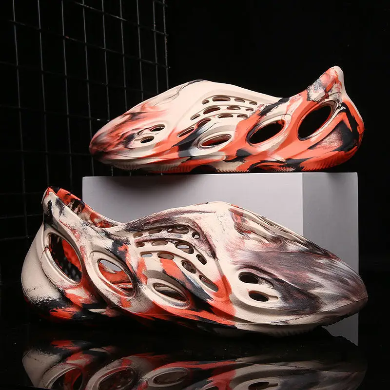 Fashion Unisex Soft Comfortable Designer Men Red Slipper Yeezy Inspired Slides for Men Yeezy Slides Slippers