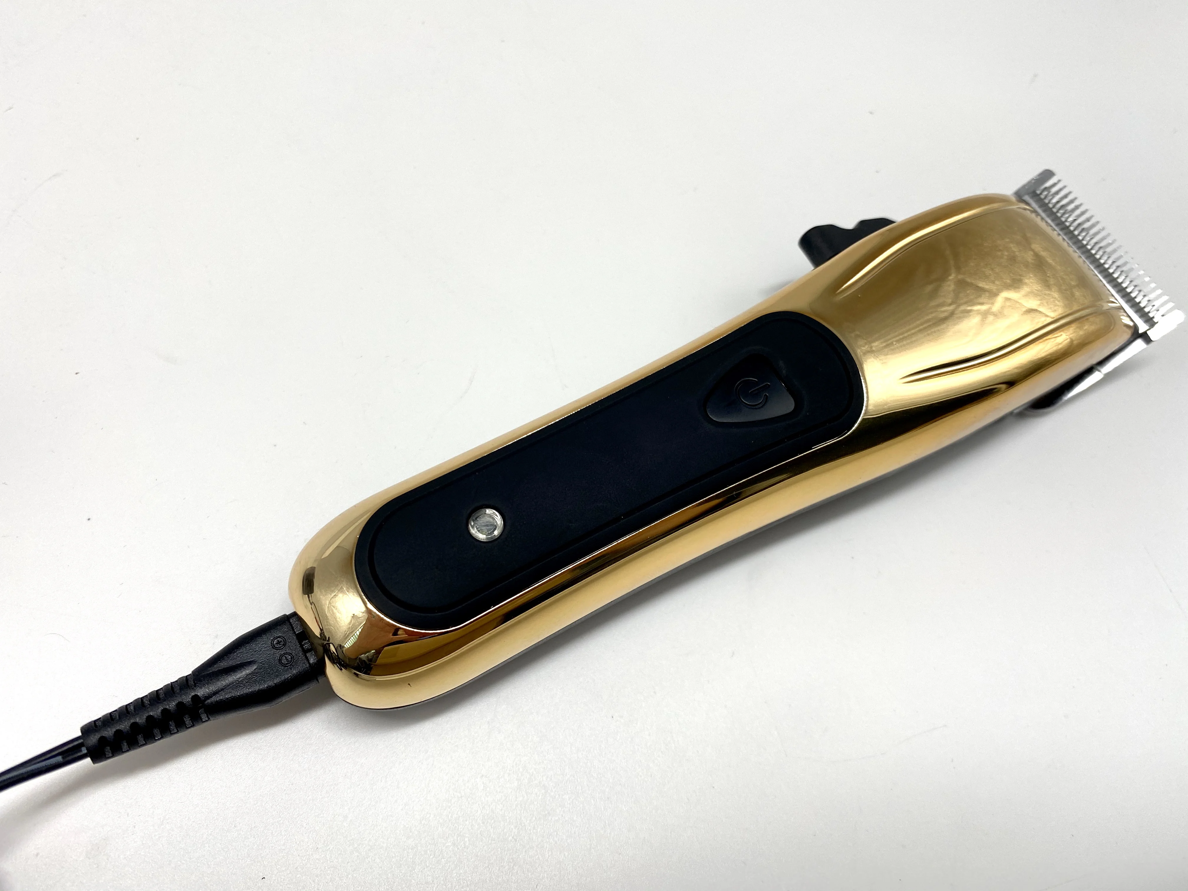 
new designed professional cordless rechargeable all metal hair clippers trimmer with lcd display for men 