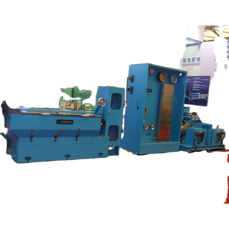 automation high quality BAOCHUAN-17DS automatic copper intermediate wire drawing machine