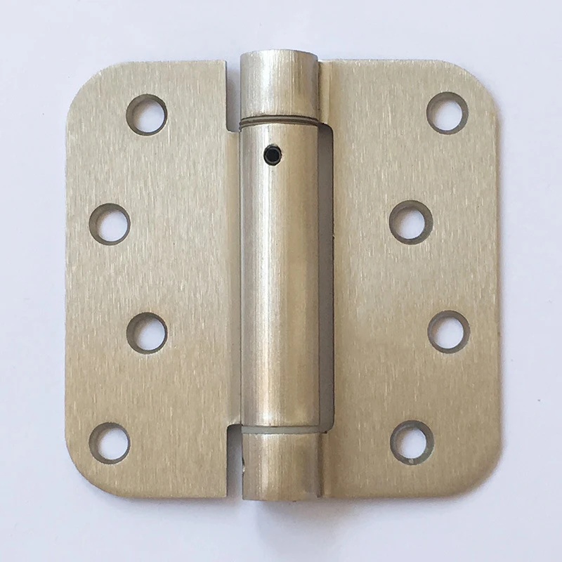 3.5 4 Inch Soft Close Swing Single Action Spring Gate Hinge American Style Automatic Self-closing Door Hinge