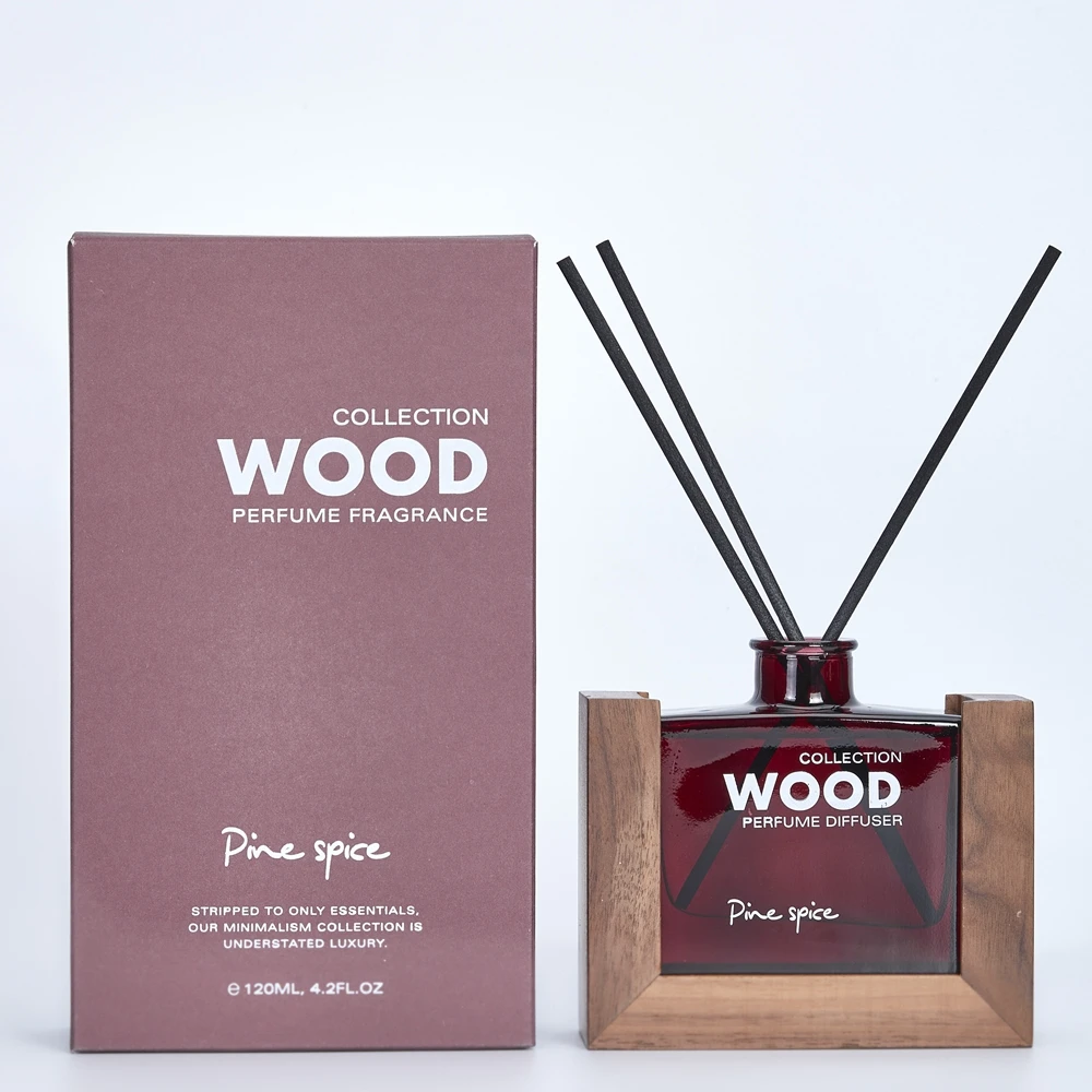 M&SENSE Wholesale Red Color Factory Silk Screen Aromatic Refill Oil Reed Diffuser