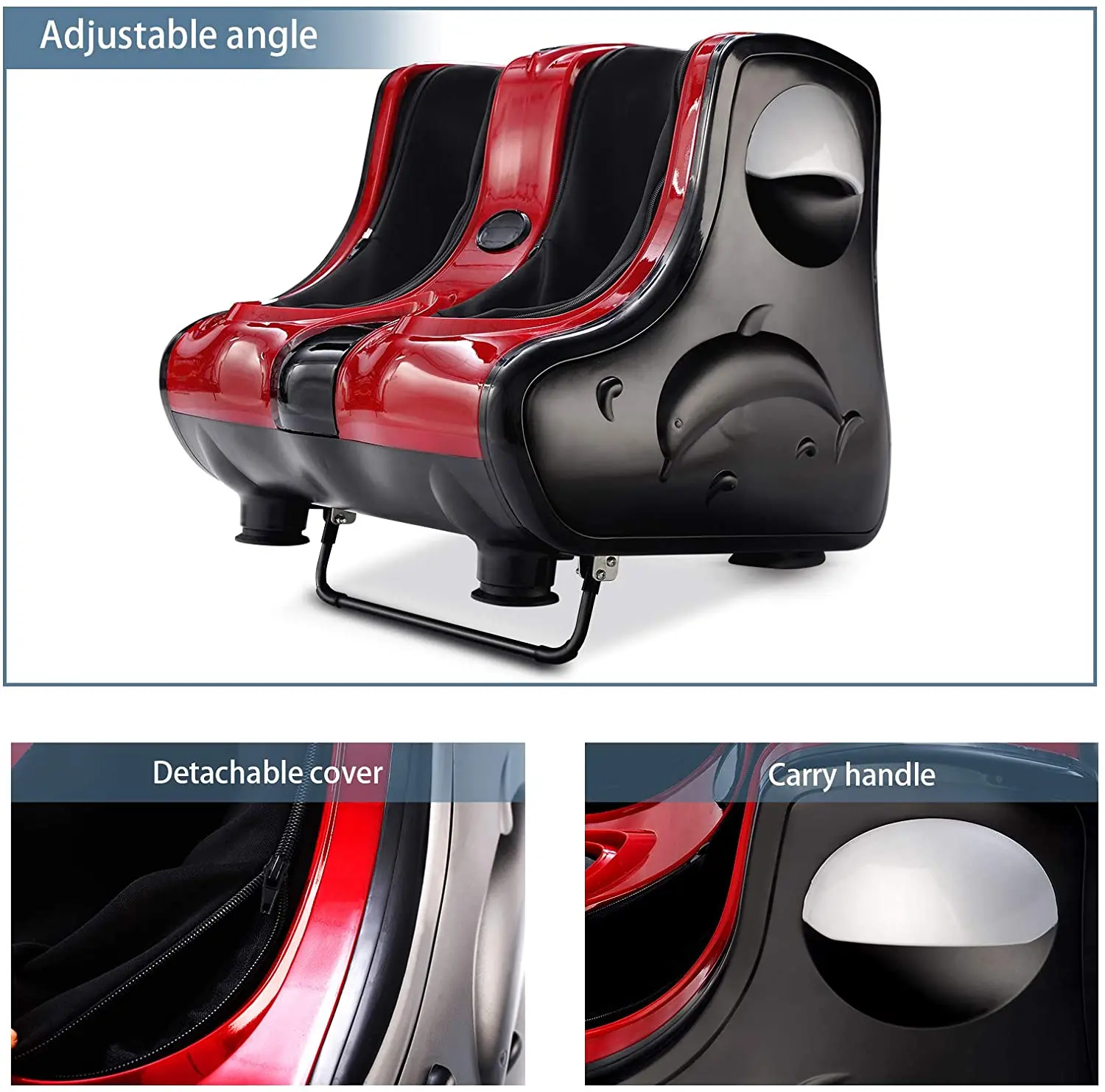 Low Price Foot And Calf Massager Machine Kneading Rolling Electric Vibration Foot Massager Machine