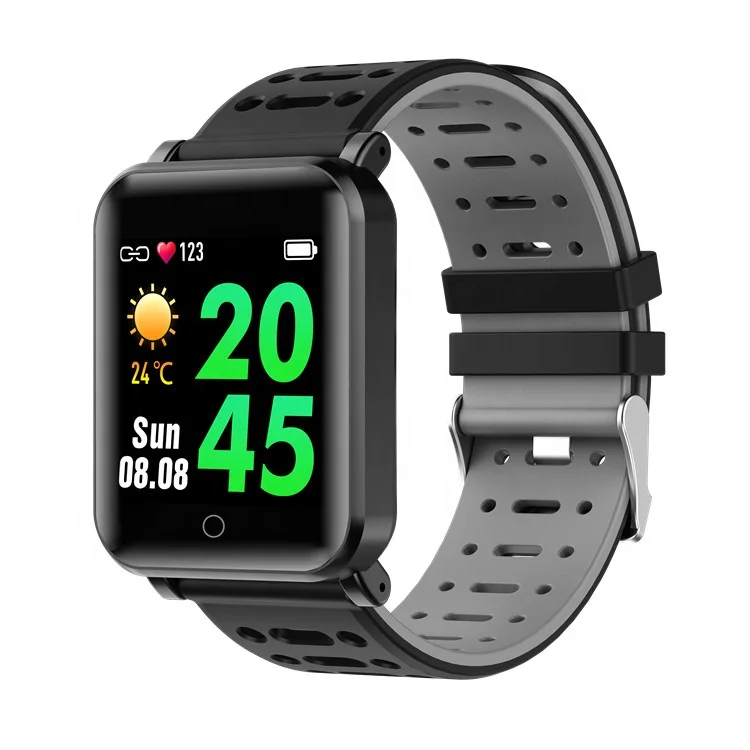 Высокое качество Ip68 Gps водонепроницаемые умные часы с цветным Tft дисплеем