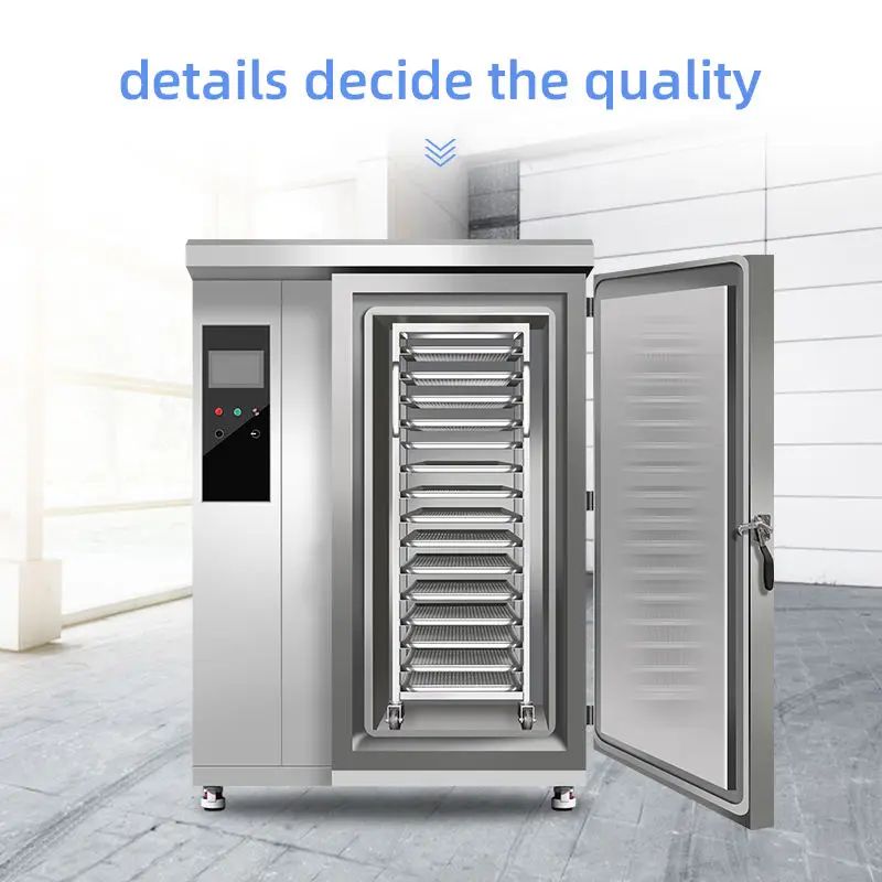 Ultralow Temperature 1500Kg Liquid Nitrogen Iqf Cabinet Quick Freezer Machine