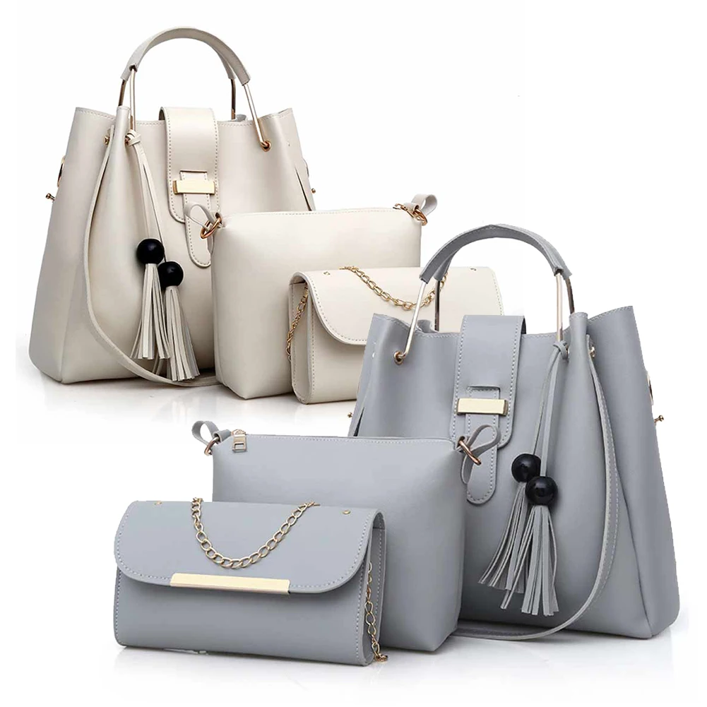 
Hot Selling Customized Fashion, Bags Bulk Large Capacity Women Designers Big Tote Hand Bag Women Purses Handbags Set/ 