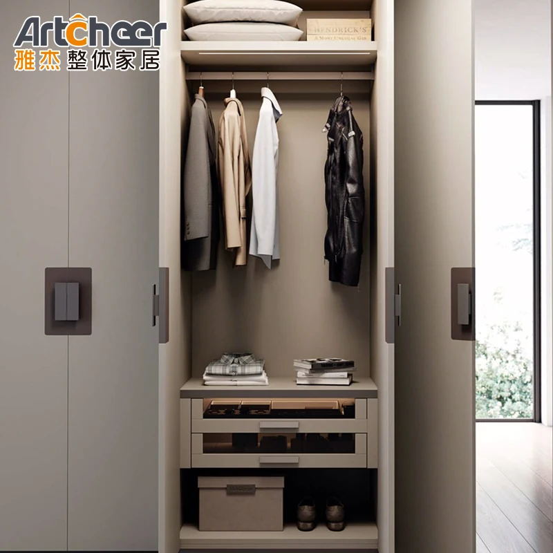 Полноразмерная стеклянная дверь во французском стиле роскошный шкаф из массива дерева по цене