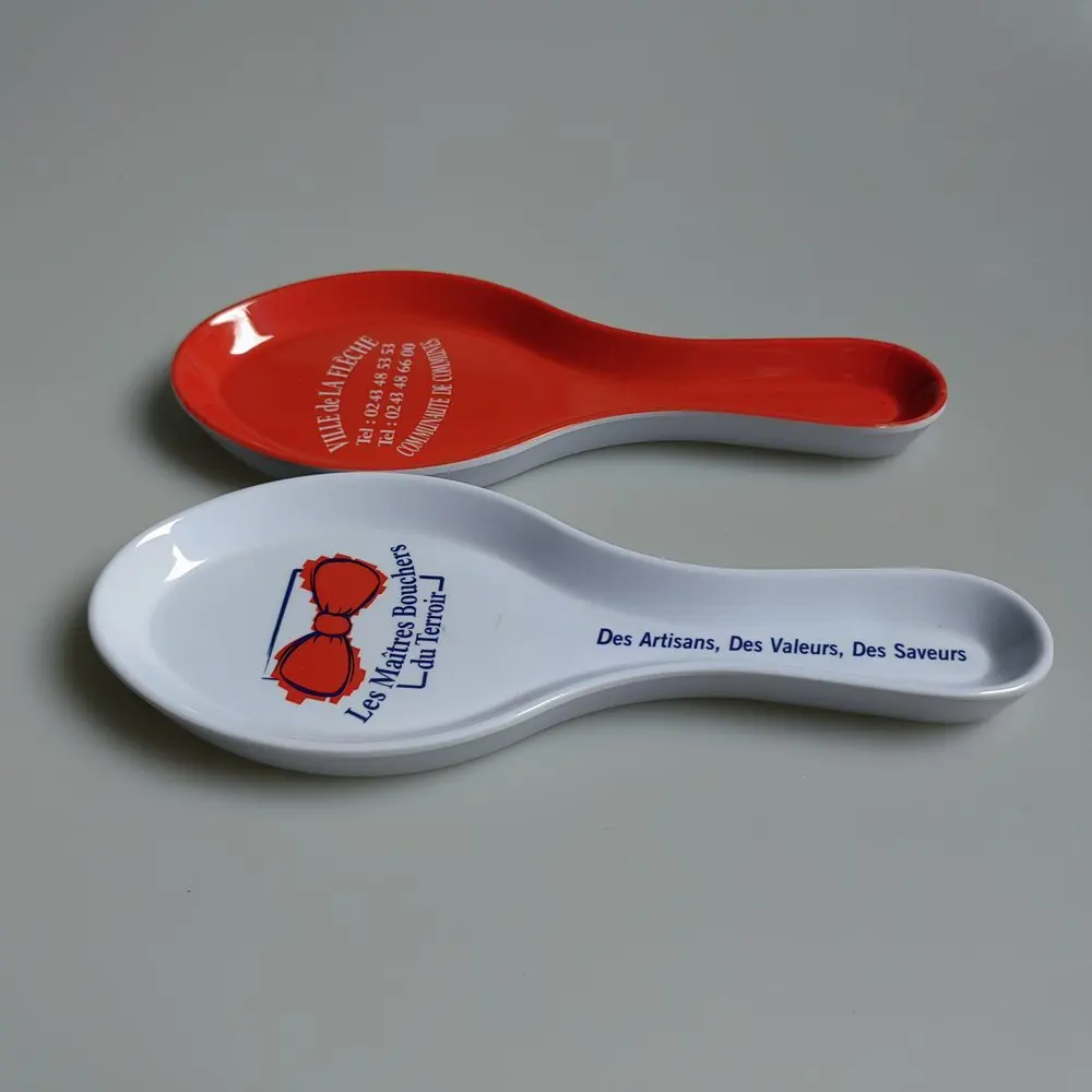 Professional Custom Design Melamine Spoon Holder Spoon Rest
