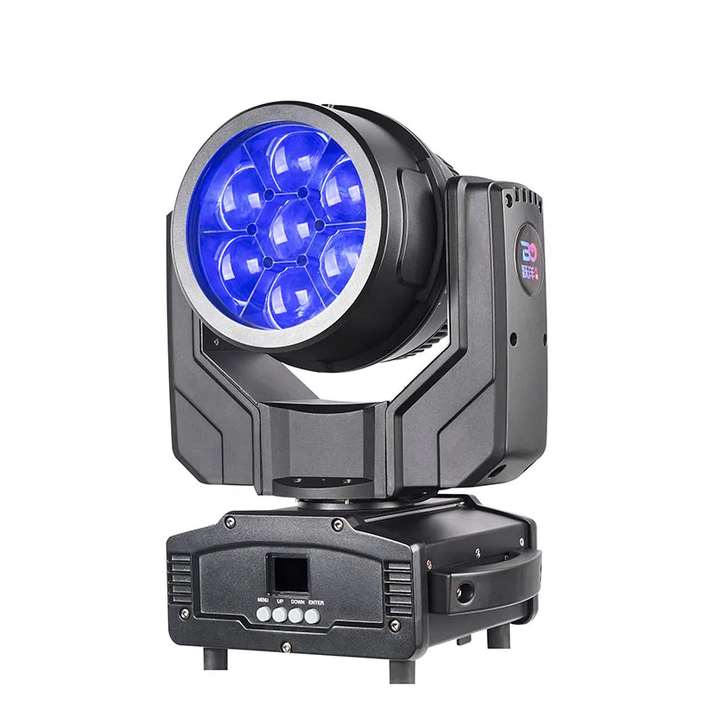 740BW IP65 Waterproof 7x40W RGBW CE Approved DMX Liner Zoom Beam Lyre LED WASH Mini Pixel Control Moving Head Stage Lights