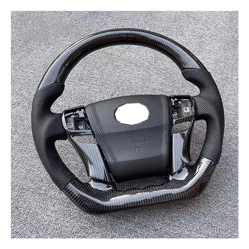 Private Custom Flat Bottom Carbon Fiber Steering Wheel For Toyota Hilux Steering Wheel
