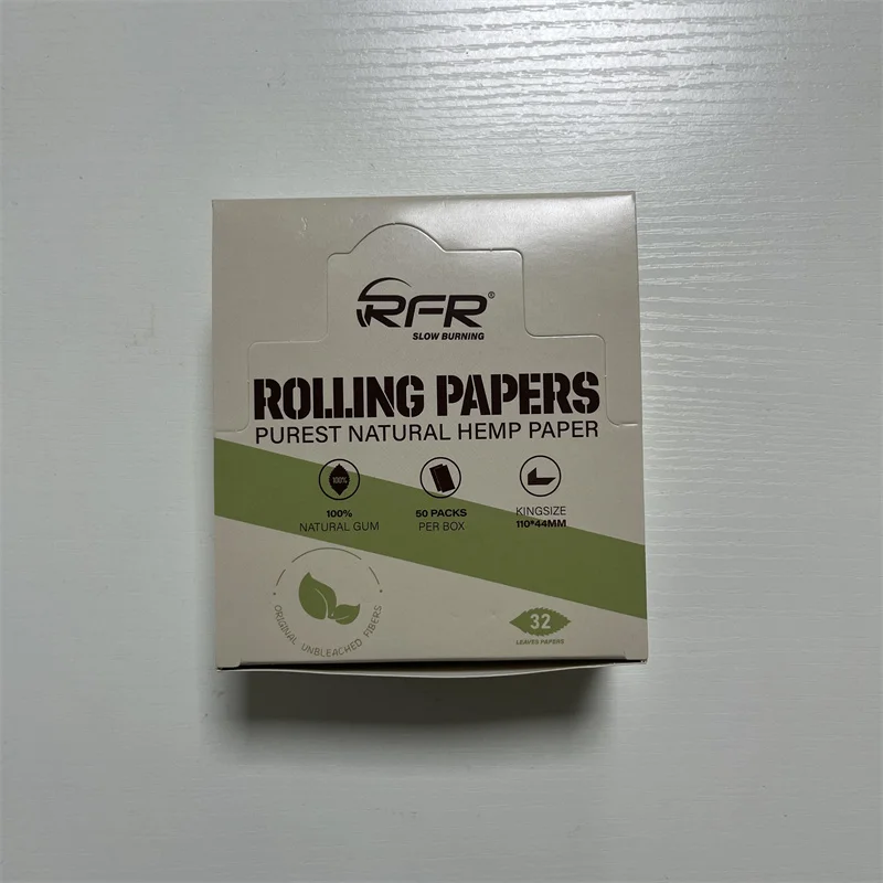 Hot RFR Hemp  rolling paper  smoking paper king size