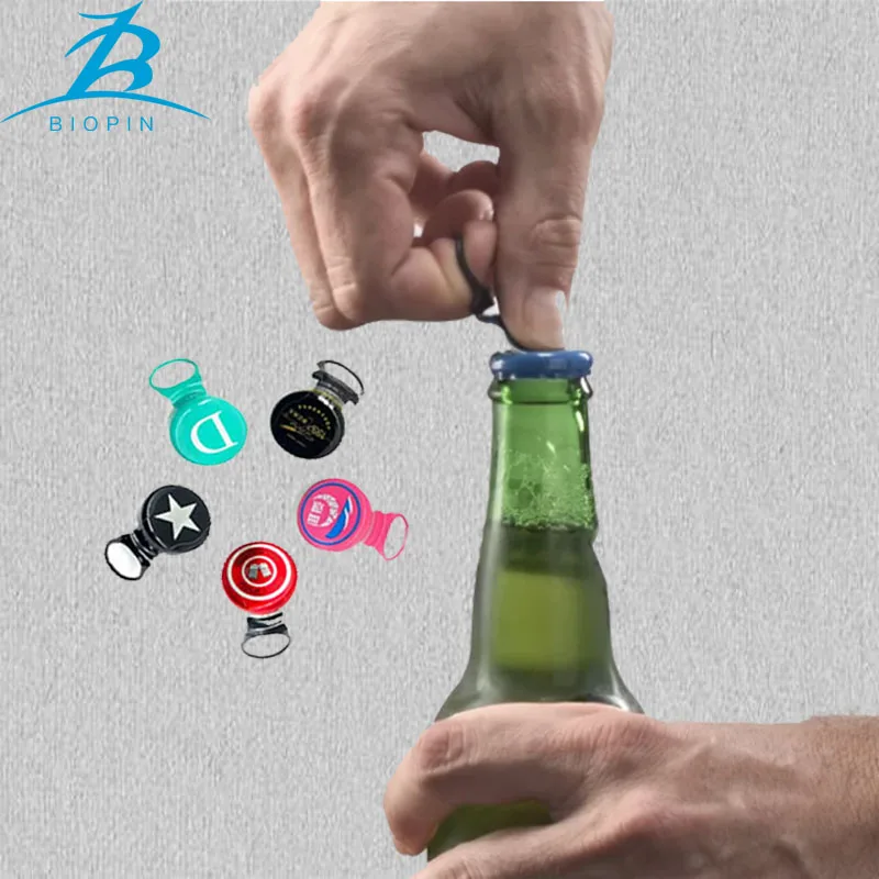 Low Lid Glass Bottles Aluminum Pull Ring Caps Aluminium Ring Pull Cap 26mm For Beer Milk Juice Bottle