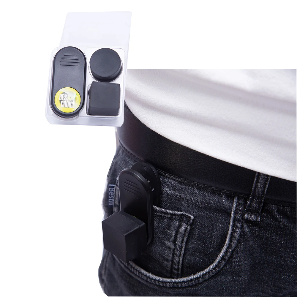 Hot Sale Pool Snooker Leather Magnetic Belt Holder Cue Tips Billiards Accessories Chalk Clip