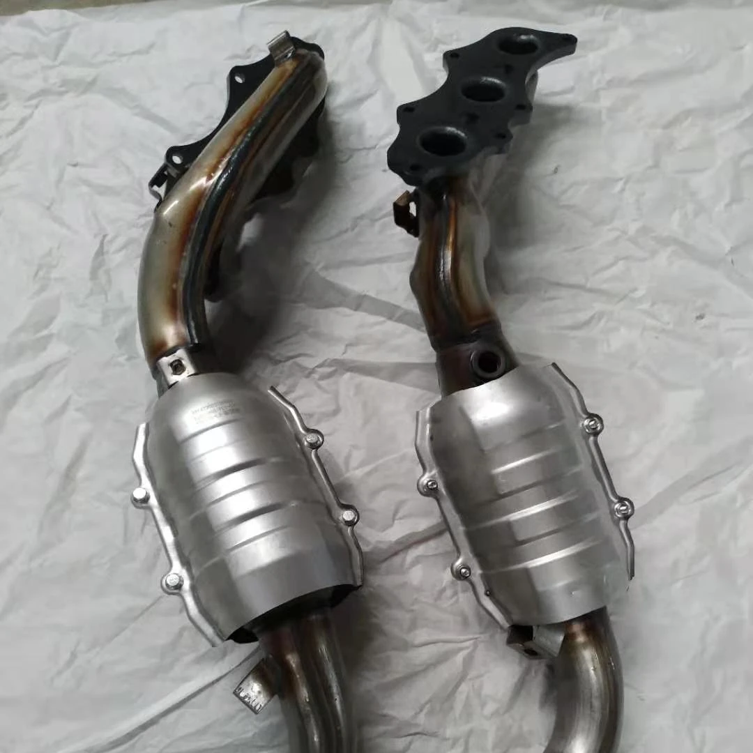 XG-AUTOPARTS прямой покрой выхлопной системы катализатор спереди каталитический конвертор для Toyota LAND CRUISER с керамический катализатор внутри
