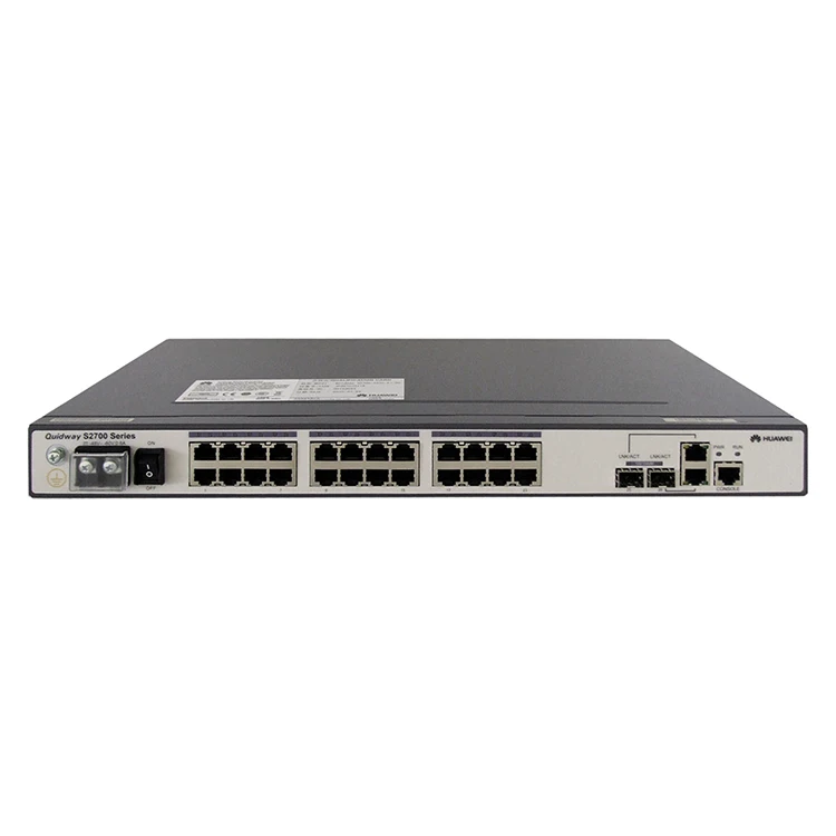 Оригинальный 24 порт слой 2 S2700-26TP-EI-DC Ethernet-коммутатор для huawei