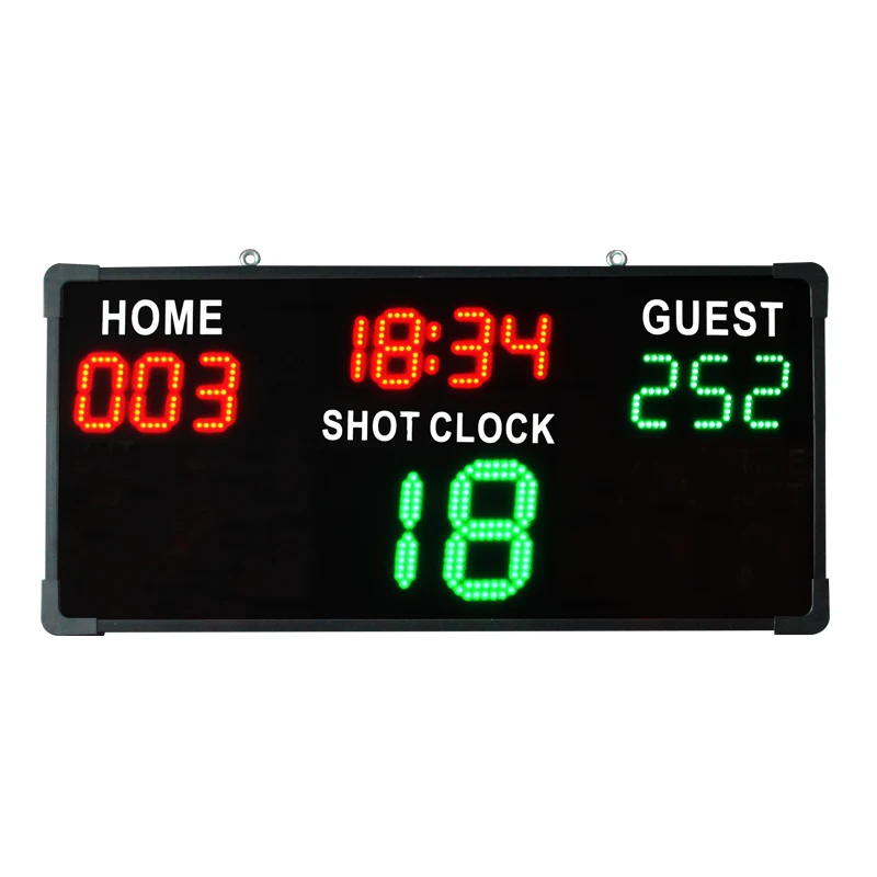 CHEETIE CP043 Indoor Use Remote Control LED Digital Sport Electronic Scoreboard With Game Clock