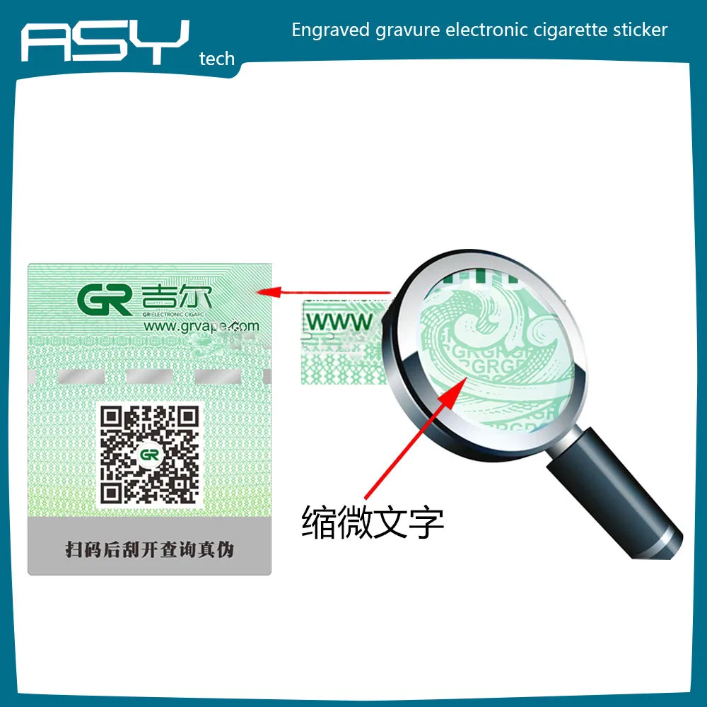 
Security temperature monitoring color change Label Sticker 