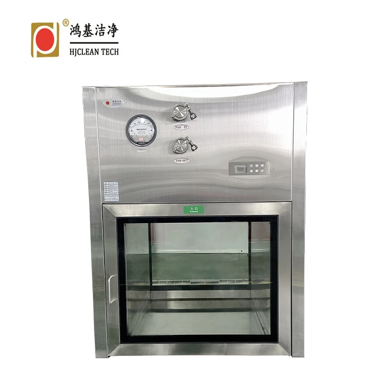 GMP Stainless Steel Transfer Window Dynamic Pass Through Box Static Pass Box