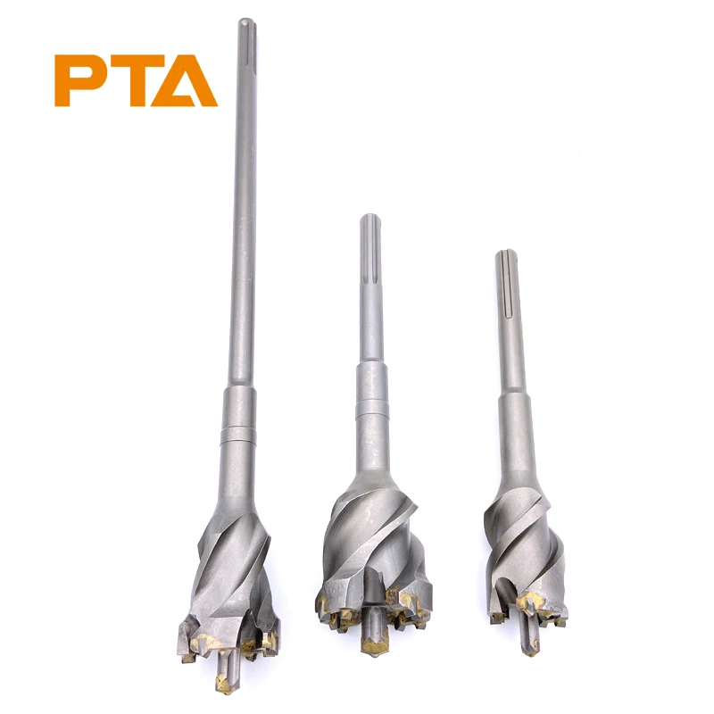 SDS Max Breakthrough Tunnel Bits Concrete Milling Cutters For Wall,brick,Masonry Drilling