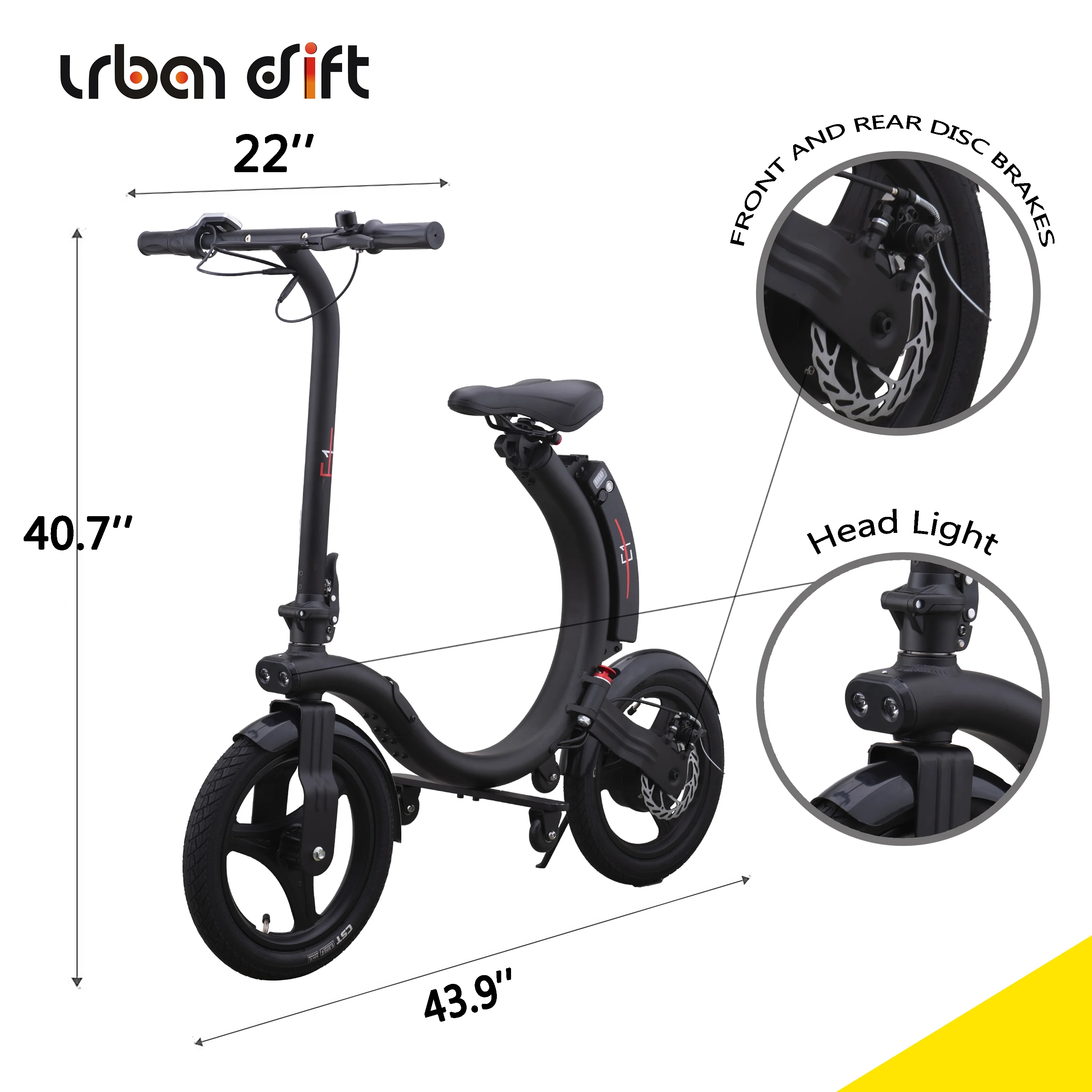  hot sale 14inch cheap adult Foldable electric bicycle e bike 350w cycle