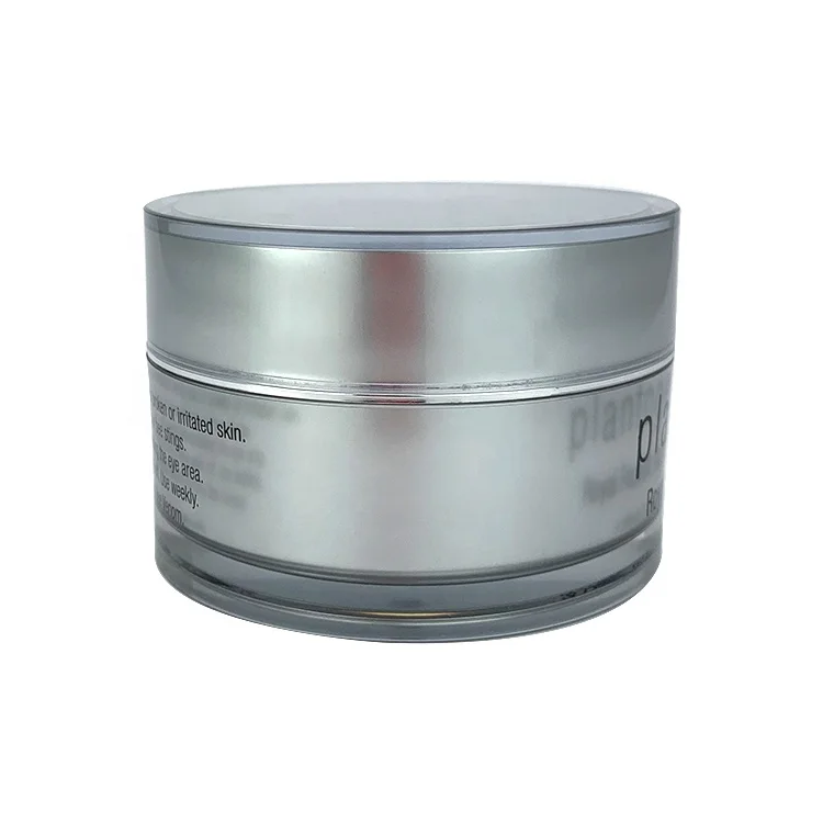 empty 60ml acrylic jar 2oz cosmetic jar cream custom hair packaging 50ml cosmetic container acrylic clay mask jar mask container