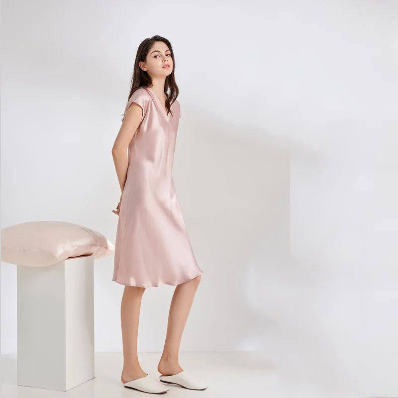 New Women Sexy Satin Nightwear silk pajama Nightgown Nightdress Sleepwear Night Wear Dress for Women