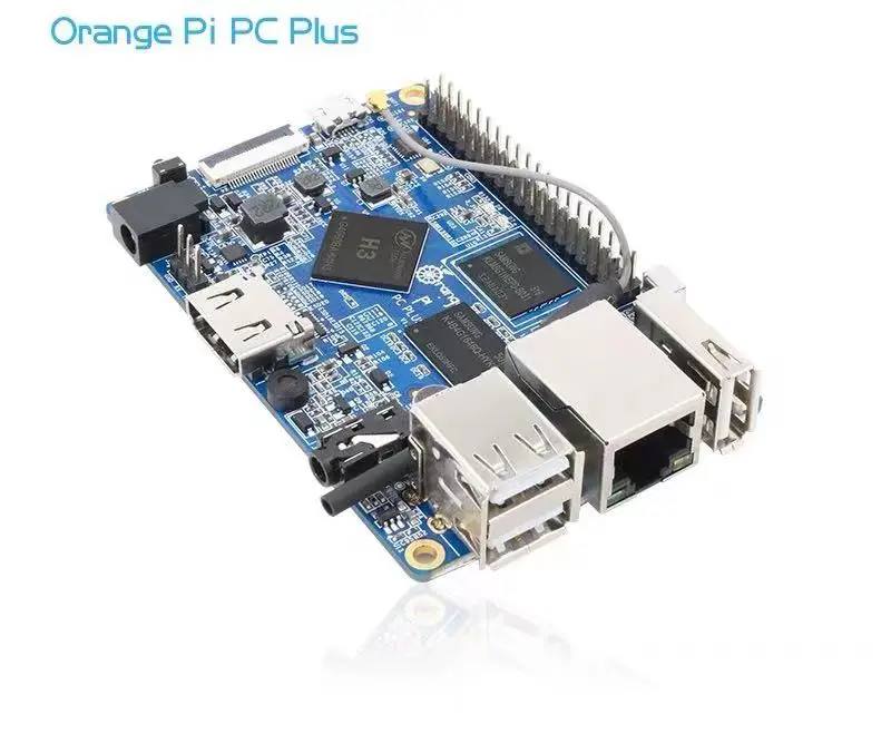 Development Board Single Board Computer H3 1.6Ghz  1GB DDR RAM 8gb EMMC Flash  Orange Pi Pc Plus