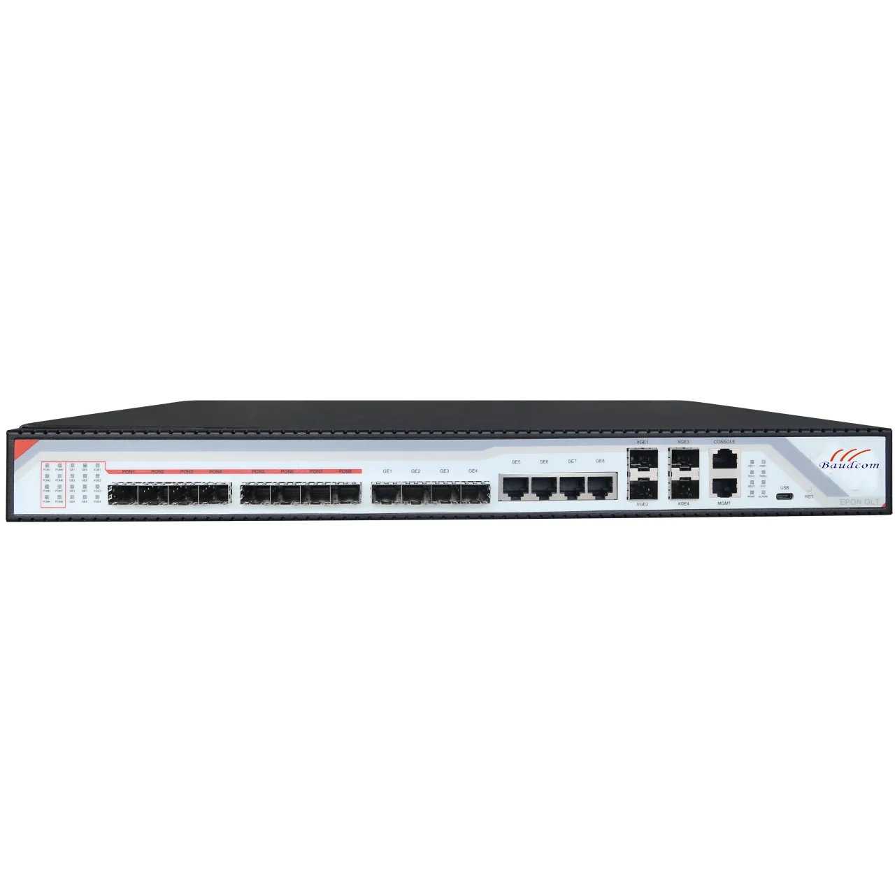 1U 19 дюймов 8 портов gepon olt