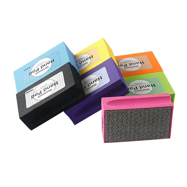 Electroplate Diamond Hand Polishing Pad For Stone Granite Marble Glass Polishing