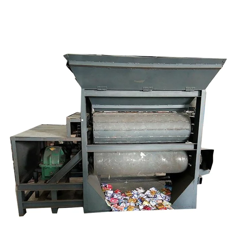 Automatic Aluminum Iron Cans Processing Flattening Machine With Ce