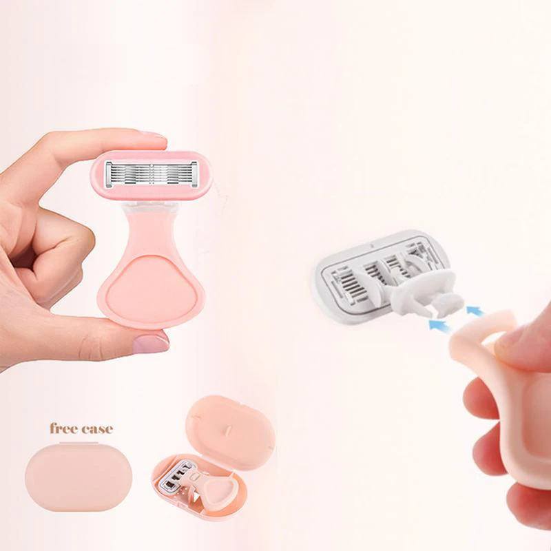 Lady Mini Six Blade Razors Women Portable Shaver For Personal Body Safety Razor With High Quality