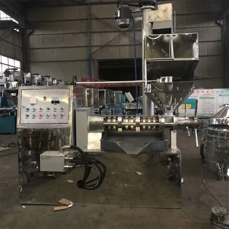 PENG MEI Manual Screw Oil Press Machine for Seed Coconut Used for Rapeseed & Sesame Oil Pressing with Core Engine Component