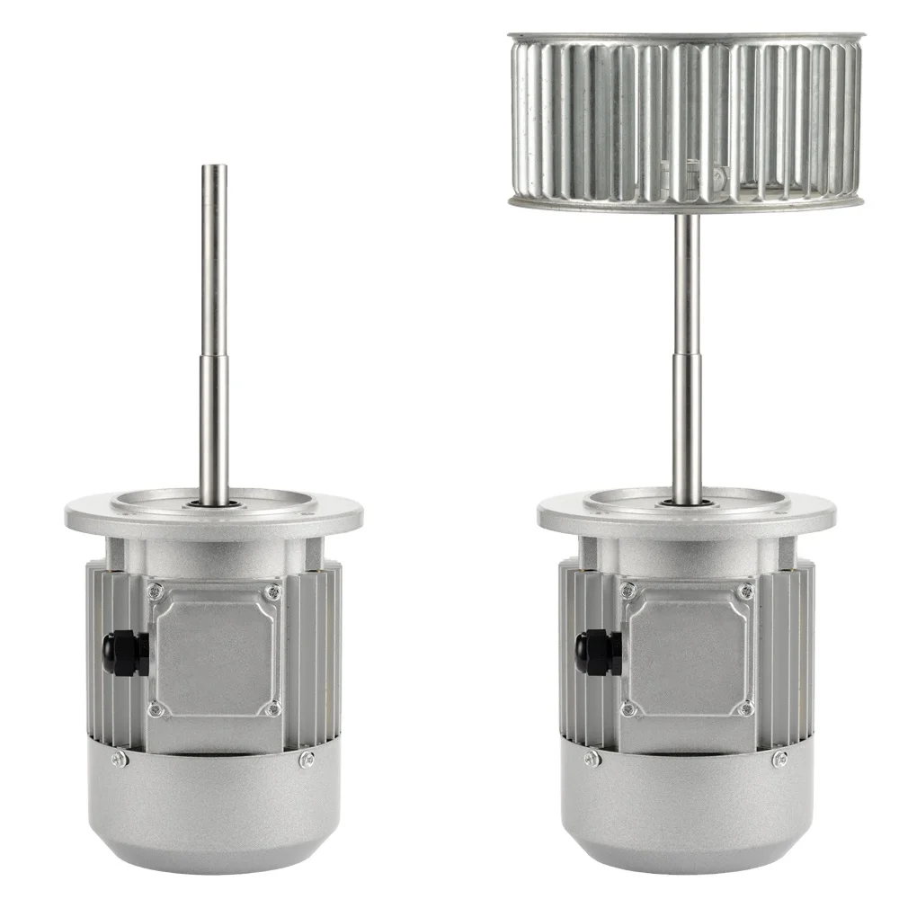bale High temperature Oven motors Aluminum shell extension shaft custom Stainless steel shaft Suitable for   dryer