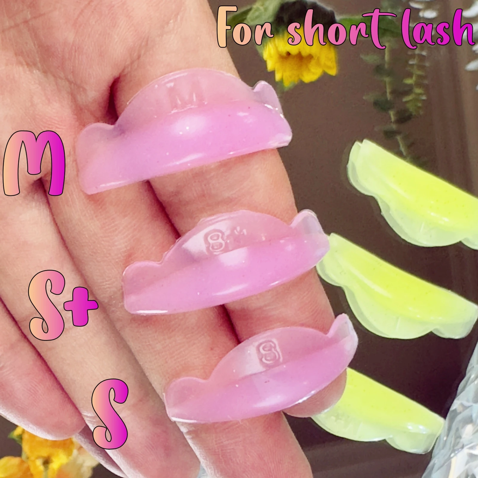 Lash Lift Shield Self-sticky Eyelash Perm Rod No Glue Korean Mix Silicone Pads Elle Extreme Shields Lash Lift Tint Glue Free Rod