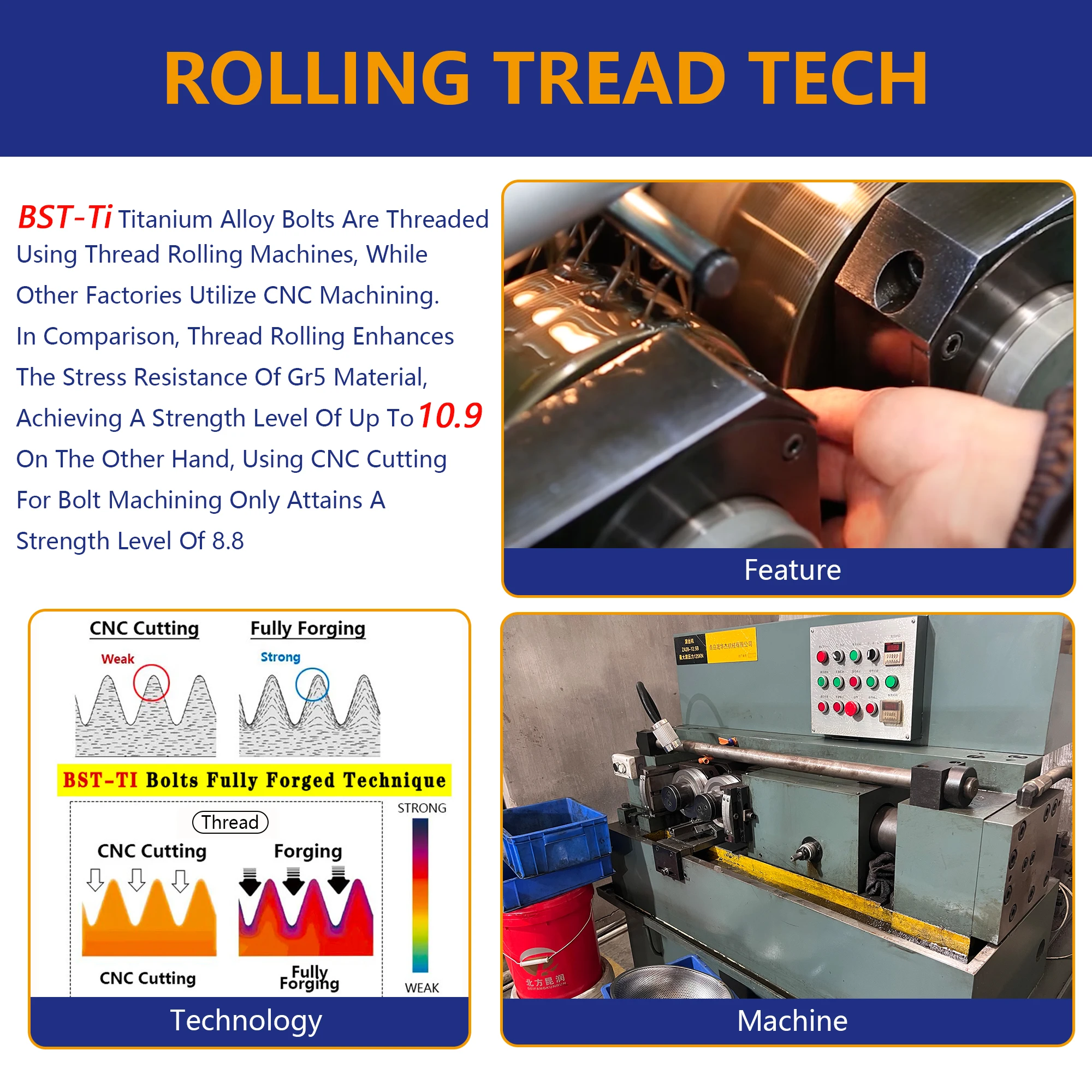Round Head  Hexagon Socket Screws ISO7380-2 Bicycle Screws  Titanium Alloy Inch ISO GR5 hex