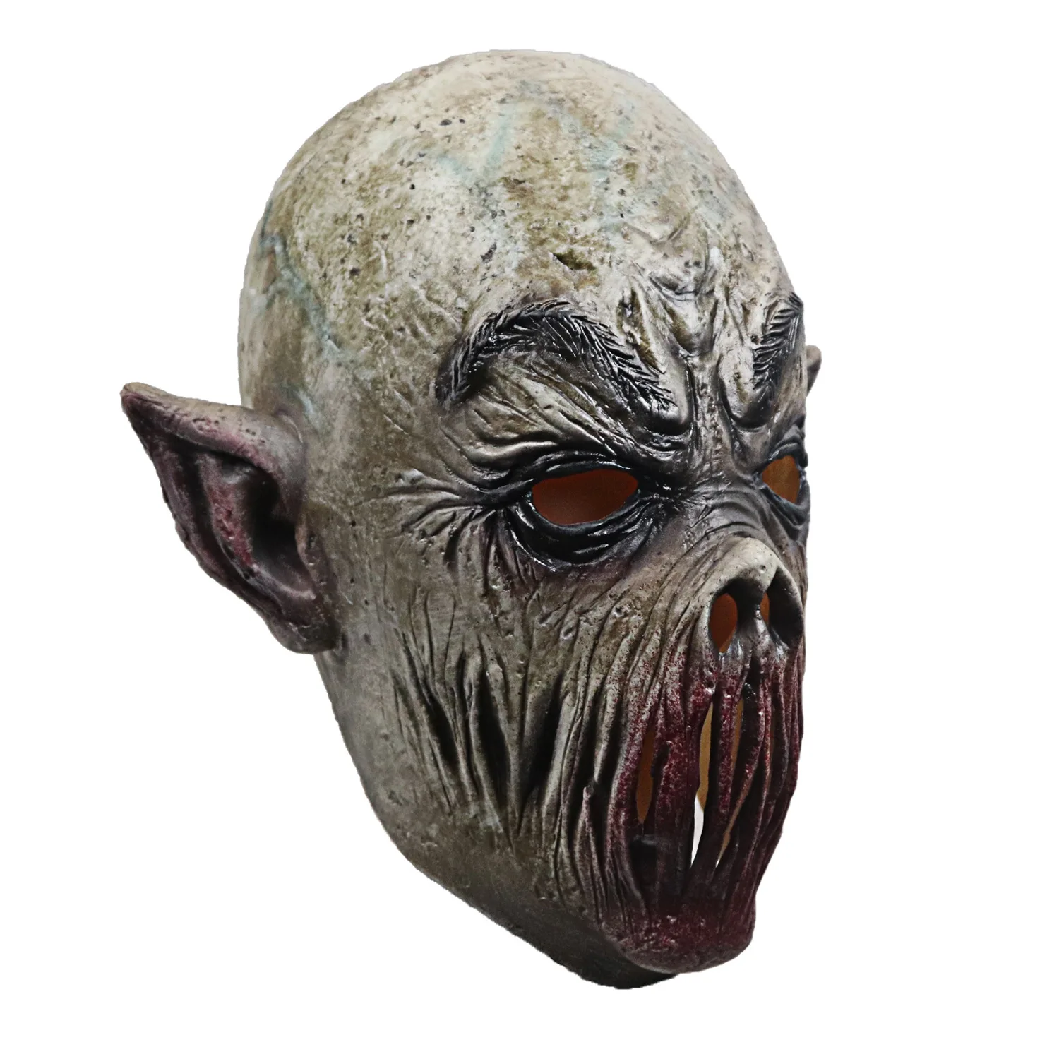 Scary Halloween Latex Party Clown Mask Full Head Horror Simulation Mask Creepy