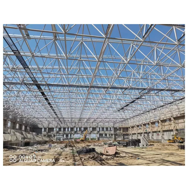 Factory Metal Space Frame Steel Structure Warehouse Commercial Prefabricated Steel Structures Building