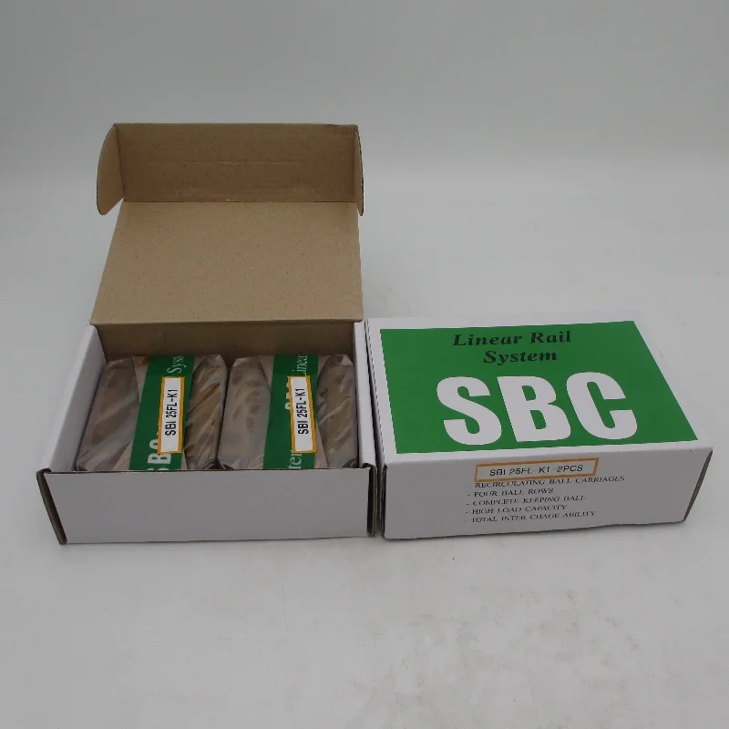 High precision SBC SBI 15FL-K1 SBI 25FL-K1 Linear Guide Rail with SBI 35FLL-K2/35FL-K2 Miniature Linear Guideway for X-Y table