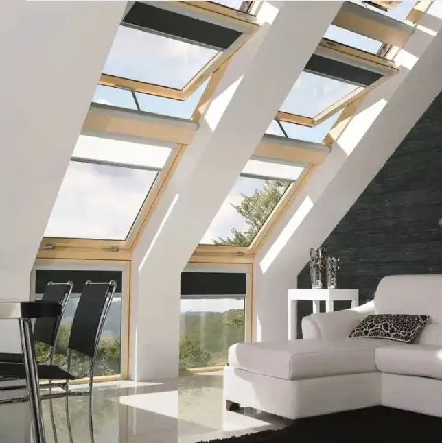 Customized House Skylight Glass Roof Windows Electric Motorized Skylight
