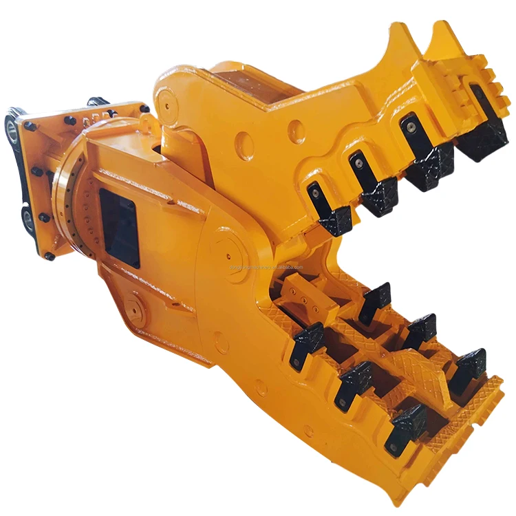 DHG-08 demolition machines excavator hydraulic concrete crusher rotating pulverizer for demolition building