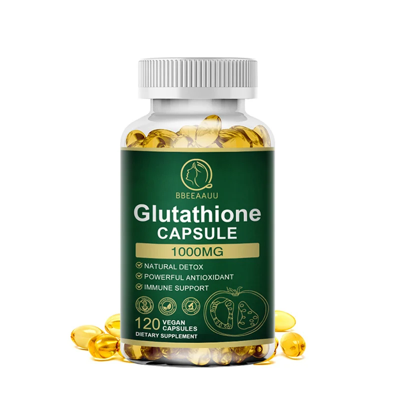 120pcs Whitening Pills Collagen Whiten Lighten Skin Smooth Wrinkles Clear Specks Improve Structure Beauty Glutathione Capsules